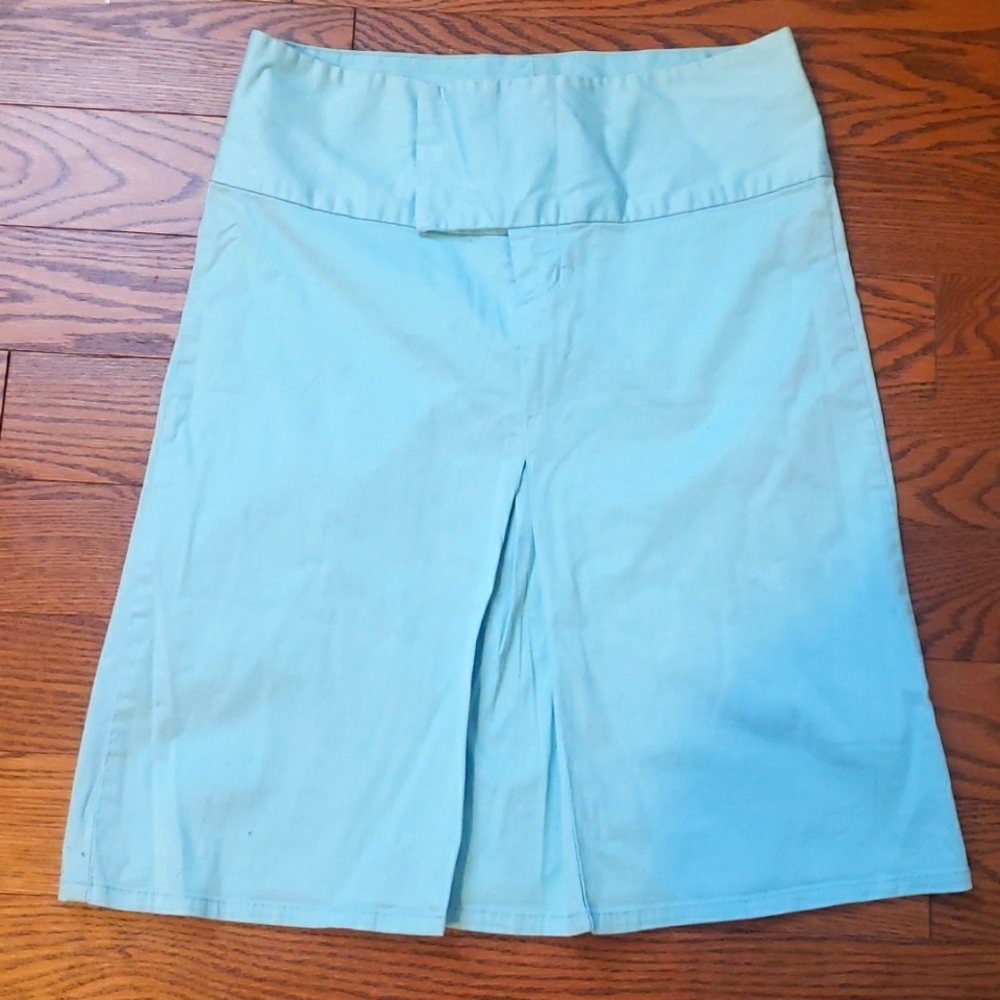Vintage Baby Blue Pencil Skirt